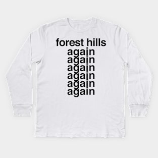 Fred Again at Forest Hills Kids Long Sleeve T-Shirt